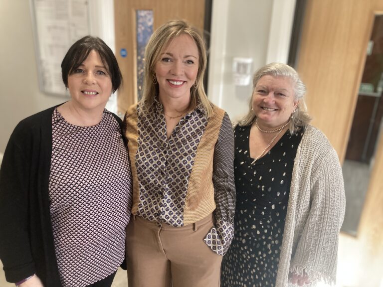 Fisher & Fisher visit to Women's Aid Armagh Down